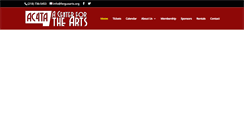 Desktop Screenshot of fergusarts.org